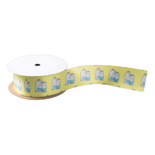 Ruban En Satin Illustration du lait