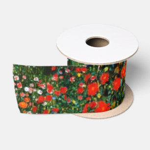 Ruban En Satin Jardin agricole avec tournesols