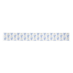 Ruban En Satin Jolies Bluebells blanches