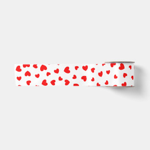 Ruban En Satin Jour des Valentines des Coeurs rouges mignons