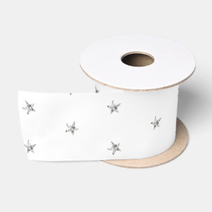 Ruban En Satin Joyeuses Vacances Diamond Stars