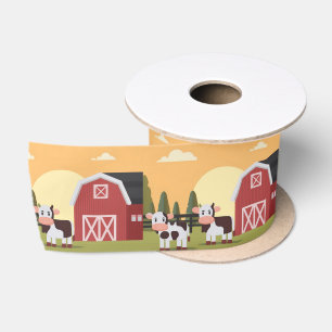 Ruban En Satin Jusqu'à ce que les vaches rentrent à la maison Deu