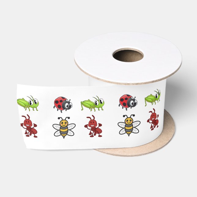 Ruban En Satin Kawaii insecte Thunder_Cove (Bobine)