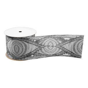 Ruban En Satin Keffiyeh Écharpe palestinienne tissu traditionnel