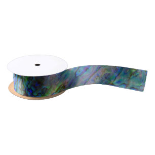 RUBAN EN SATIN KIWI DE NOUVELLE-ZÉLANDE PAUA