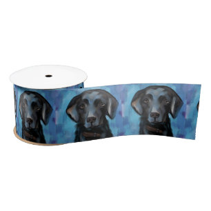 Ruban En Satin Labrador Retriever