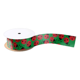 Ruban En Satin Lady Bug Cute Anniversaire de enfant Party