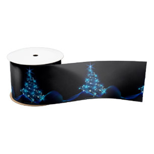 Ruban En Satin l'arbre de Noël stylisé et lumineux de SlipperyJoe
