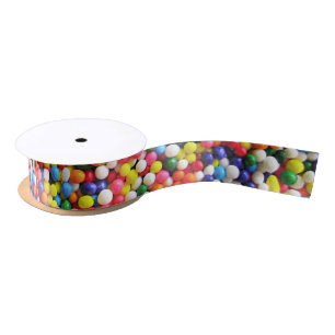 Ruban En Satin L'arc-en-ciel arrose