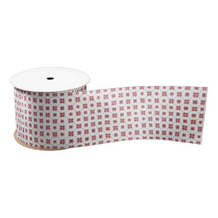 Ruban En Satin Latvian Morning SUN motif géométrique V