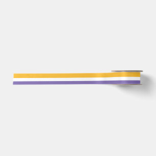 Ruban En Satin Le drapeau américain du suffrage féminin sur le dr