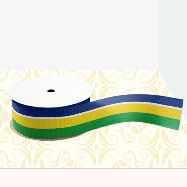 Ruban En Satin Le drapeau brésilien couleurs ruban, Brésil /sport (Créateur téléchargé)