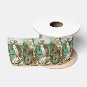 Ruban En Satin Le Griffin Alice et la tortue Fausse