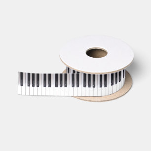 Ruban En Satin Le piano verrouille le ruban