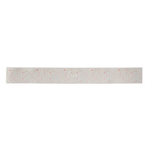 Ruban En Satin Le rose rose Champagne d'or a tourbillonné marbre