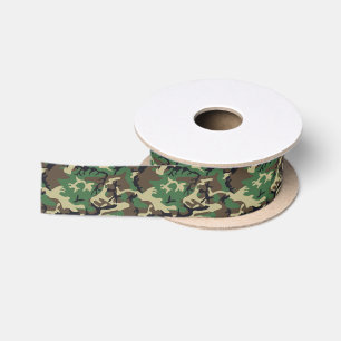 Ruban En Satin Les militaires camouflent