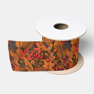 Ruban En Satin Les trésors d'automne