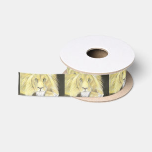 Ruban En Satin Lion
