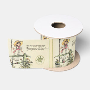 Ruban En Satin Little Bo Peep Nursery Rhyme