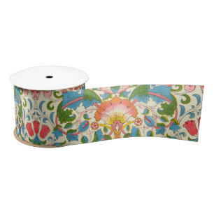 Ruban En Satin Lodden Rose (par William Morris)