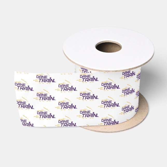 Ruban En Satin Logo du train UAlbany Dane (Bobine)
