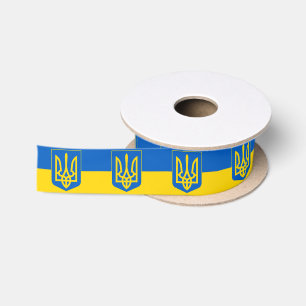 Ruban En Satin L'Ukraine