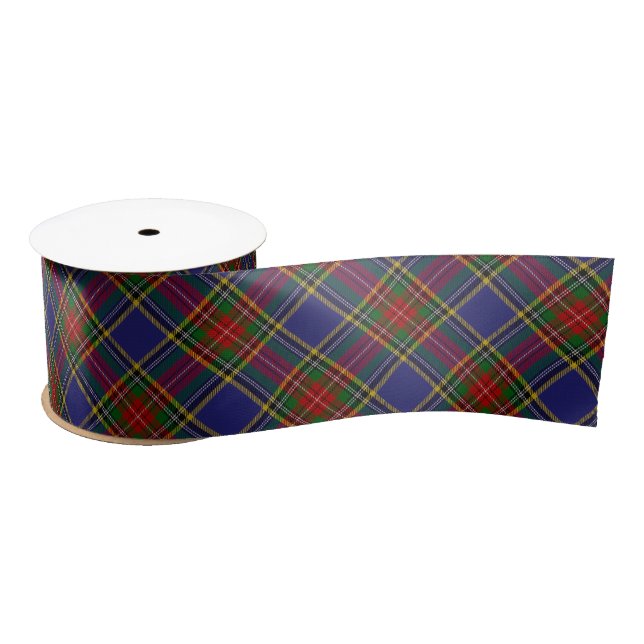 Ruban En Satin MacBeth Tartan (Bobine)