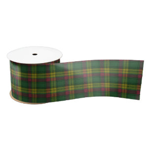 Ruban En Satin MacMillan Old Scottish Tartan