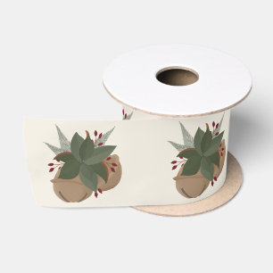 Ruban En Satin Magnolia spray tendance et décor de clochettes de