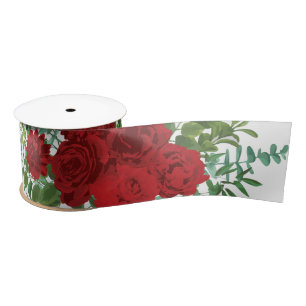 Ruban En Satin Mariage Red Rose