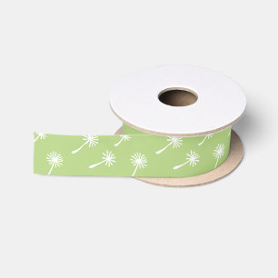 Ruban En Satin Mauvaise herbe arrive mignon cynique pissenlit Drô