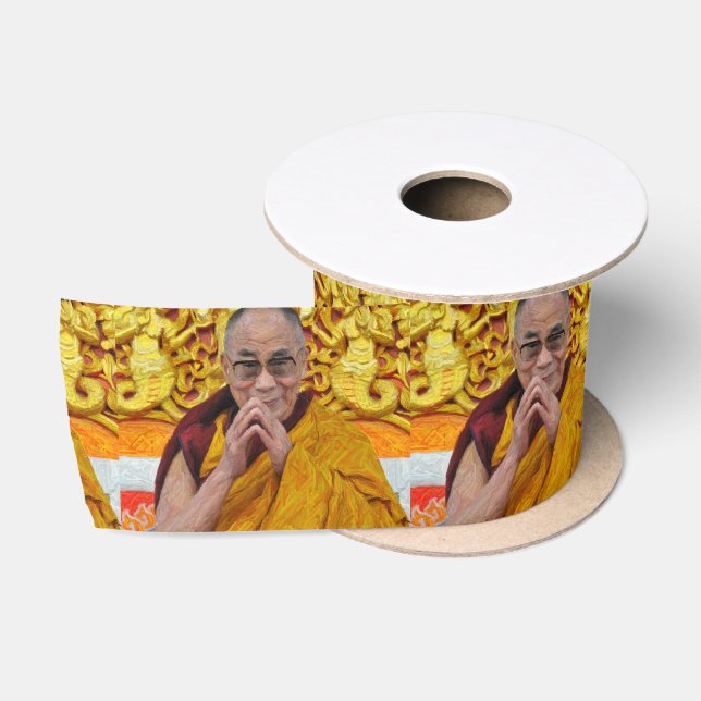 Ruban En Satin Méditation bouddhiste de bouddhisme de Dalai Lama (Bobine)
