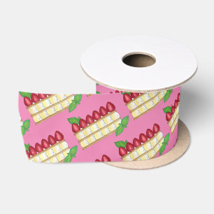 Ruban En Satin Mille Feuille Français Pâtisserie