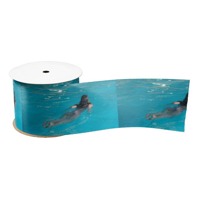 Ruban En Satin Modèle féminin natation Thunder_Cove (Bobine)