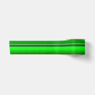 Ruban En Satin Moderne vert Noël créatif rayé