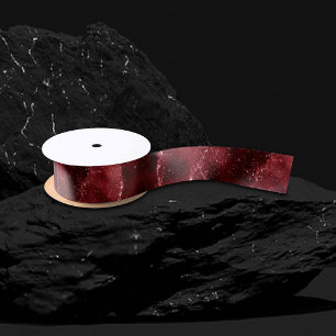 Ruban En Satin Moody Agate Henné sang rouge grenat bijou ton