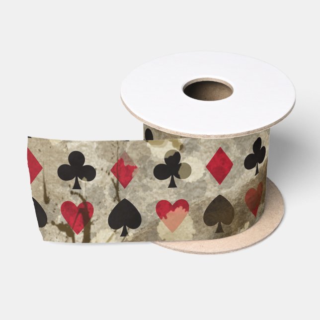 Ruban En Satin Motif affligé d'Alice du pays des merveilles (Bobine)