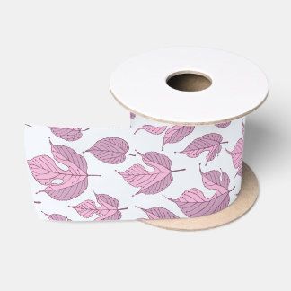 Ruban En Satin Motif contemporain Mulberry Feuille Satin Ribbon