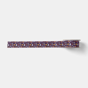 Ruban En Satin motif de chat mignon violet pour amoureux de les c
