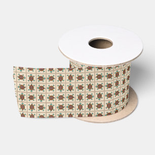 Ruban En Satin Motif de Natif américain
