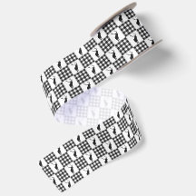 Motif de plaid de buffle de cerf de campagne en bo