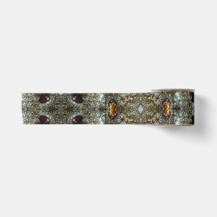 Ruban En Satin motif de texture brun Abstrait, gris foncé
