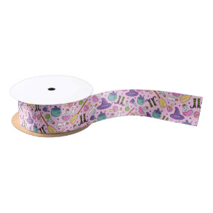 Ruban En Satin Motif d'Halloween