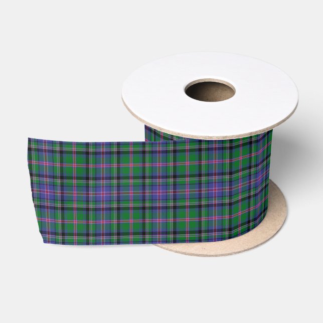 Ruban En Satin Motif écossais de tartan de tonnelier (Bobine)