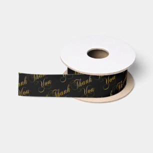Ruban En Satin motif Word Merci