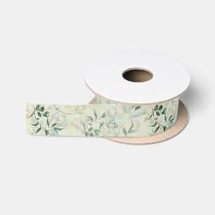 Ruban En Satin Mystique feutrée Pale Celadon