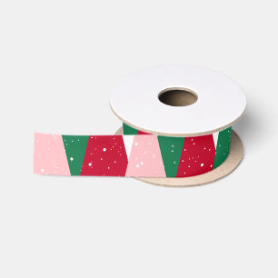Ruban En Satin Noël Moderne Mignon Coloré