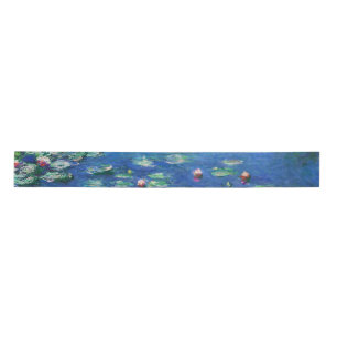 Ruban En Satin Nymphéas vintage par Claude Monet