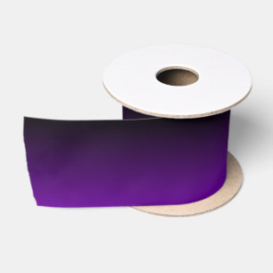 Ruban En Satin Ombre violet noir et violet