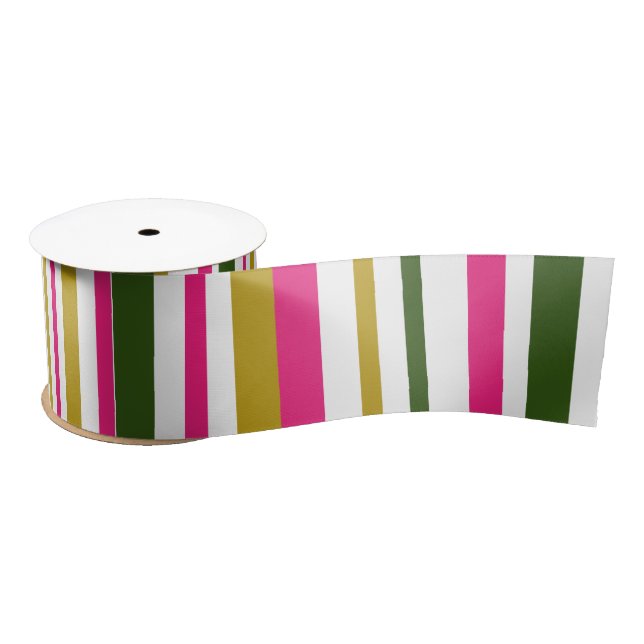 Ruban En Satin Or rose (Bobine)